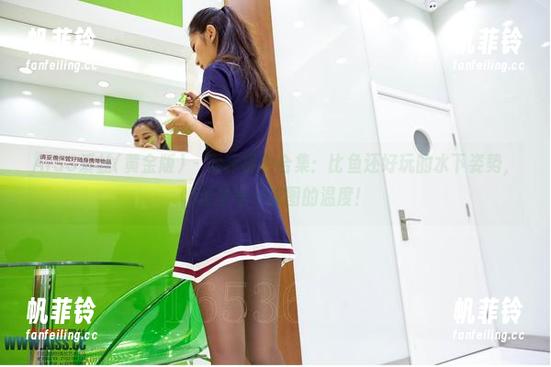 AISS爱丝(黄金版) - 索菲渔色合集：比鱼还好玩的水下姿势，饱含着每一张图的温度！