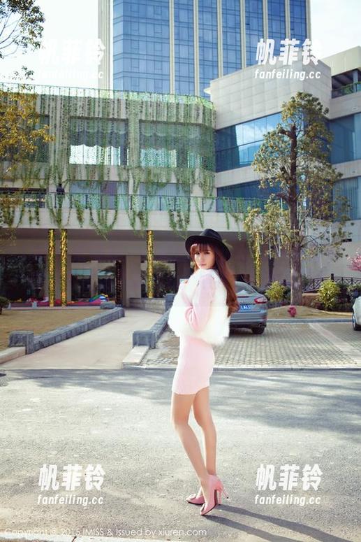 IMiss爱蜜社 - 有趣的Flower朱可儿和她的“我也是礼服宠儿”照片，完全免费！