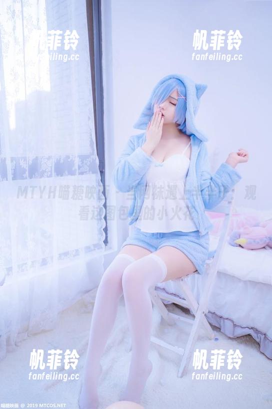 MTYH喵糖映画 - 当网袜遇上半半子：观看这图包里的小火花