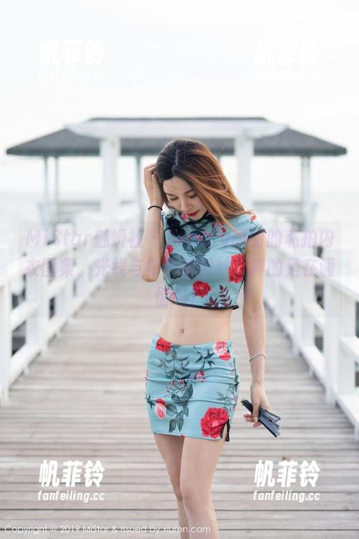 MiStar魅妍社 - Ashely丽丽的私拍内衣图集，光线与影子的微妙，真的是在调情吗？