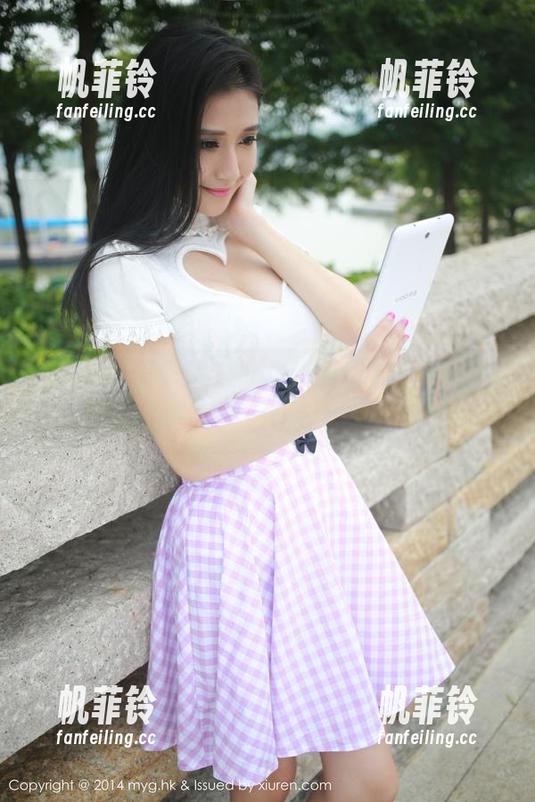 MyGirl美媛馆-田芯娜Angel MyGirl美媛馆 - 此生挚爱田芯娜Angel,白裙写真图包让我欲罢不能!