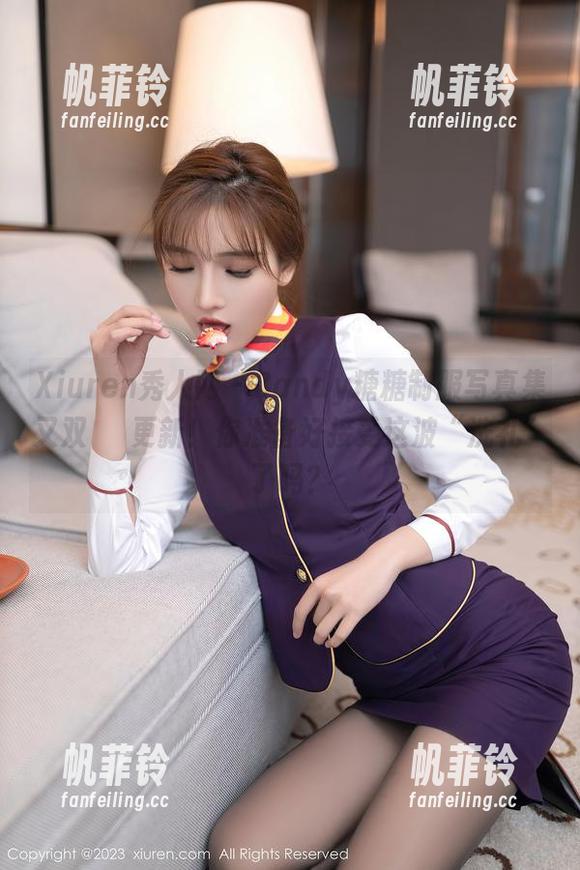 Xiuren秀人网 - Candy糖糖制服写真集又双叒叕更新！你准备好接受这波“洗礼”了吗？