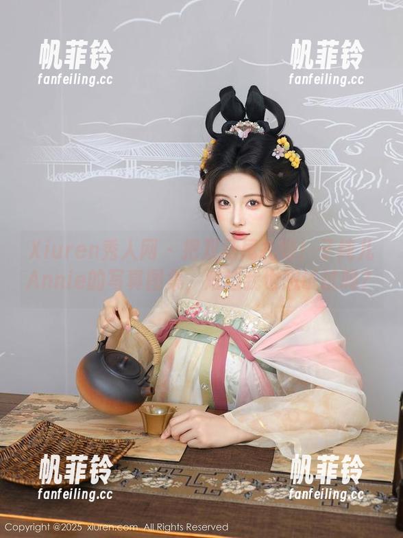 Xiuren秀人网 - 把双马尾扎好！子纯儿Annie的写真图集，难道我也想试试吗？