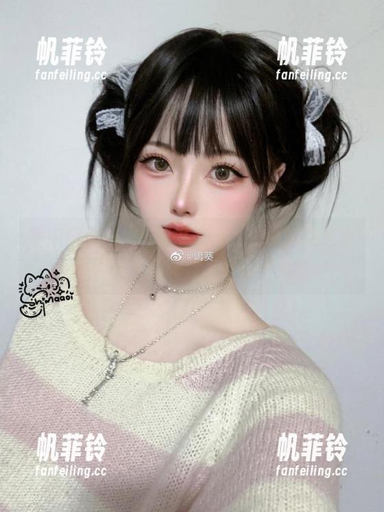 手中美图满满的蓝色兔子，嶋葵这次又拿出了什么新花样，谁能不爱？