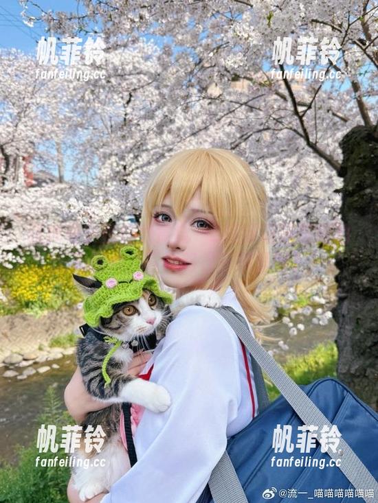 我捧着手机在欣赏流一_喵喵喵喵喵喵的天兽图片，下载路径在哪里啊？！