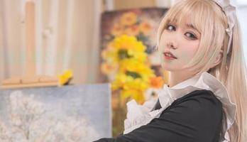 精选渡边早季Saki婚纱照：真心希望她的走路率能和婚纱一样有风！