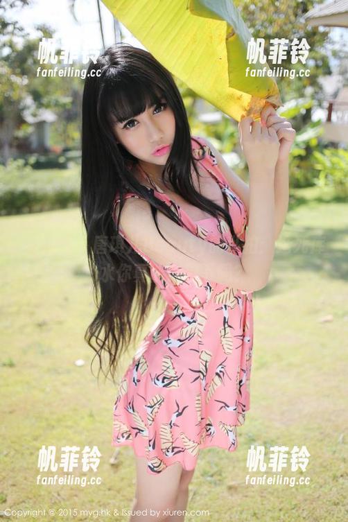 美媛馆 - 唐琪儿Beauty的私拍：这死库水你真能穿得下吗？